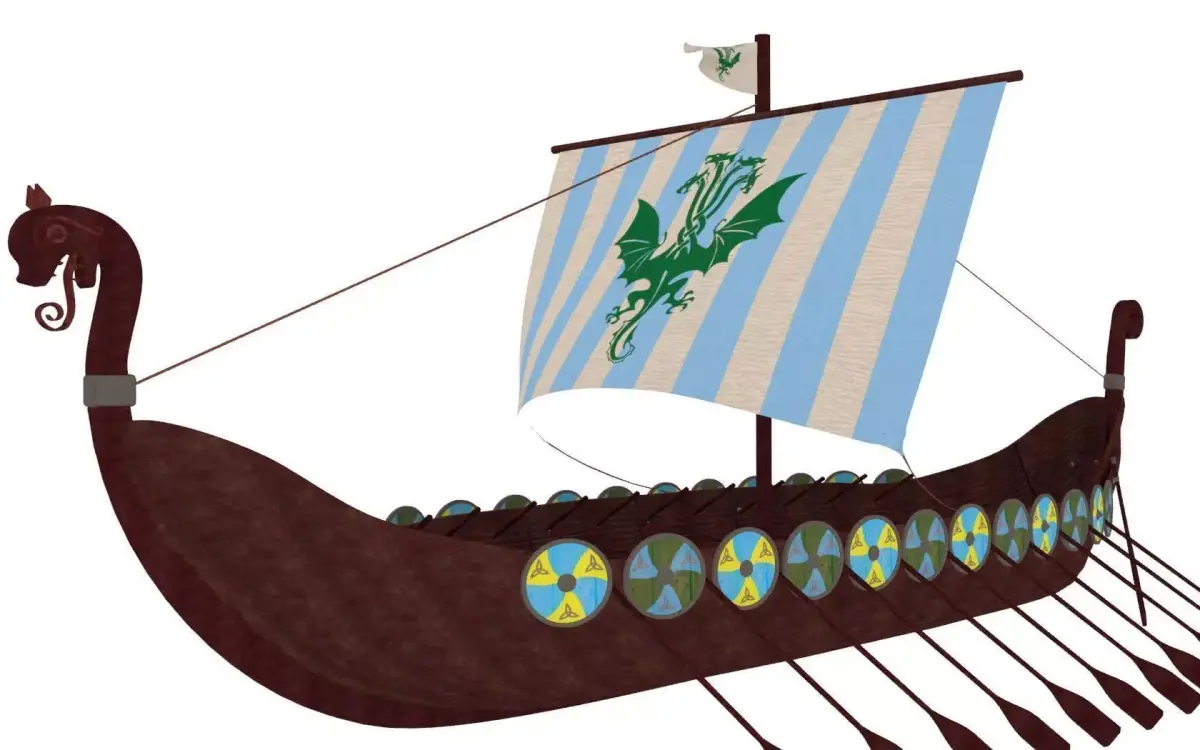 Viking Ship 3D model