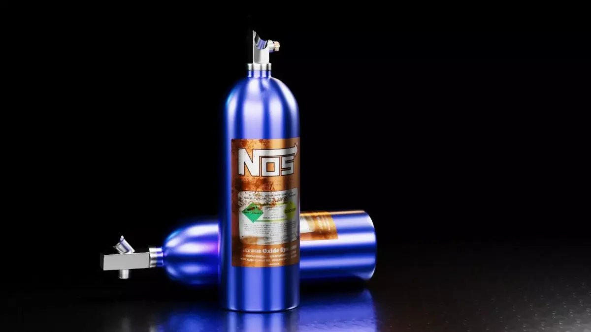 Gas Nitro nos LM Free 3D model