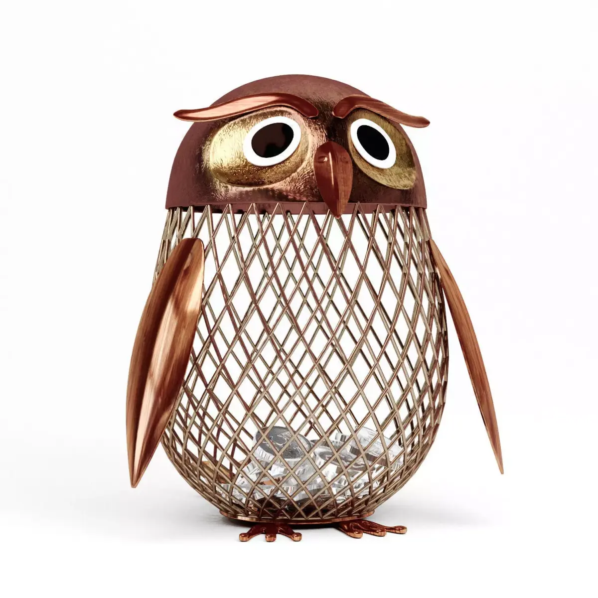 Owl for coins 3D model