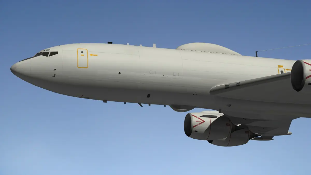 Boeing E6 Mercury 3D model