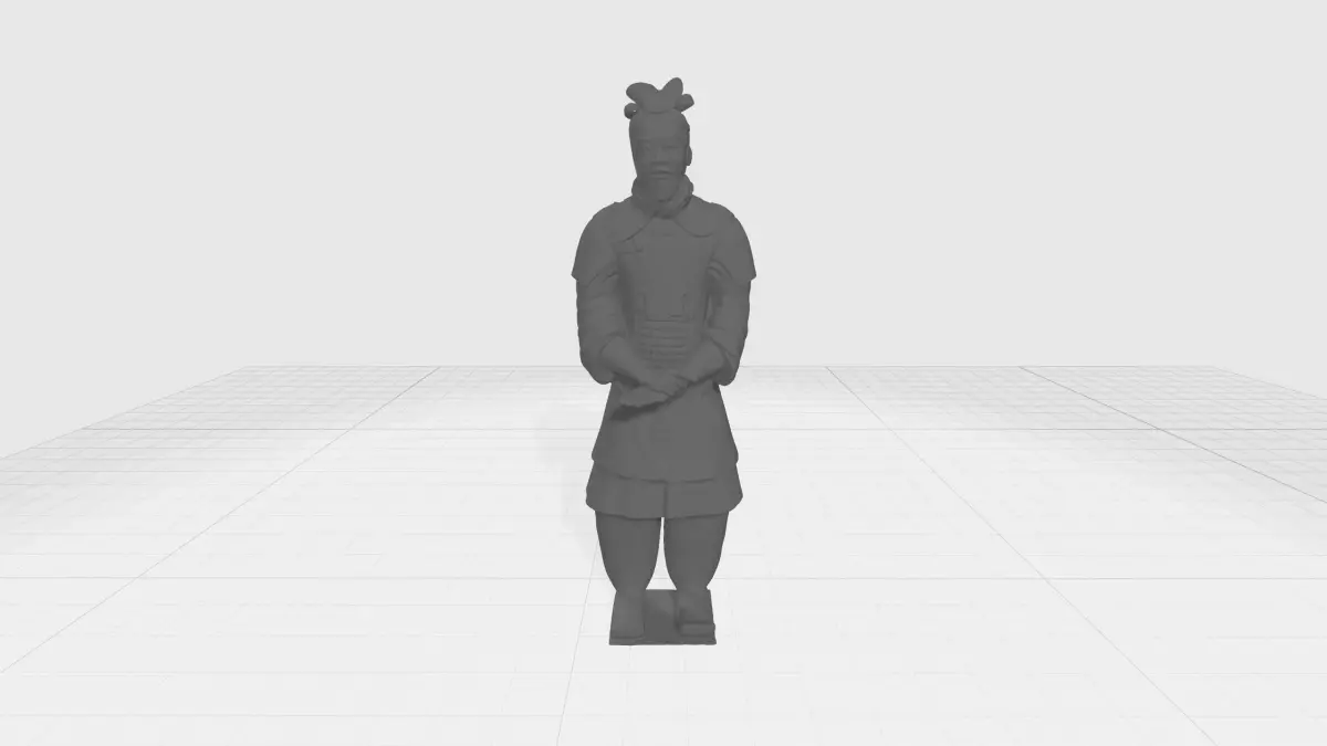 Terracotta Warriors General 3D Model 3D print model buy
