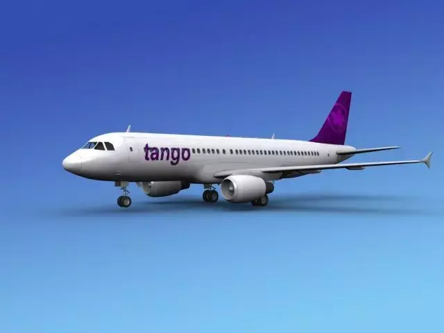Airbus A320 Tango 3D model