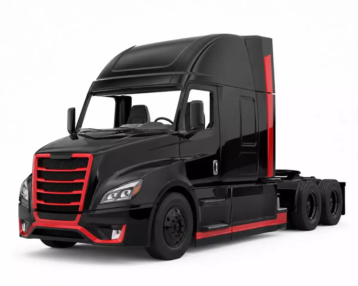 Semi Truck 3D model buy