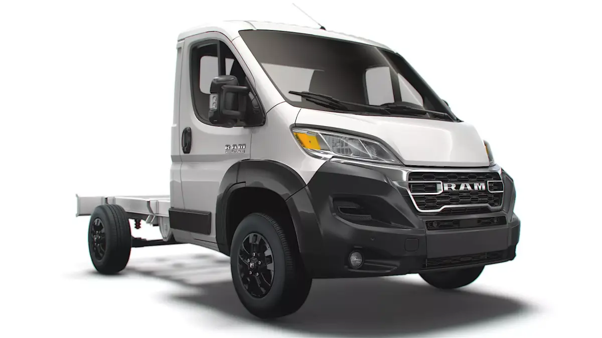 RAM Promaster Chassis Truck 3000WB 2022 3D model