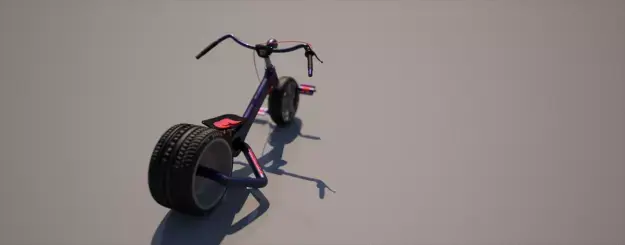 Kid s bicycle 3D model