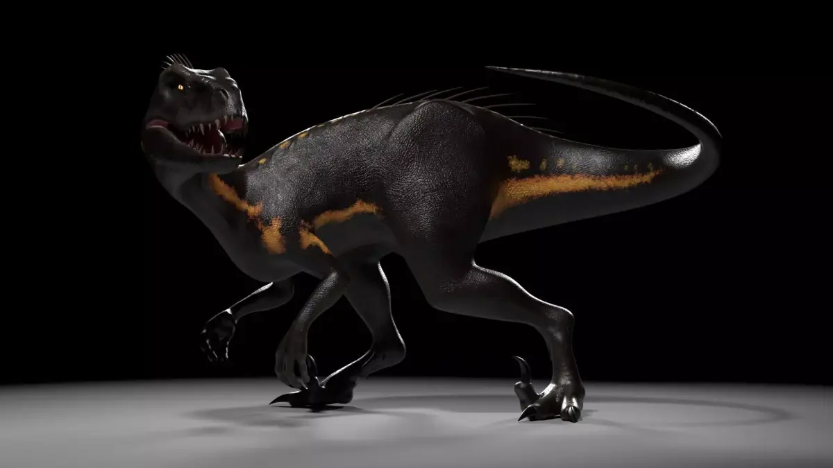 Indoraptor Jurassic World Low-poly 3D model
