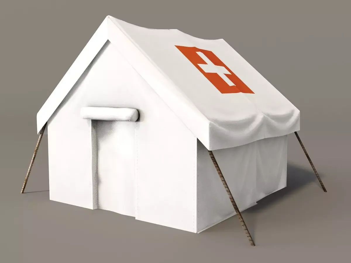Medical Tent 3D model