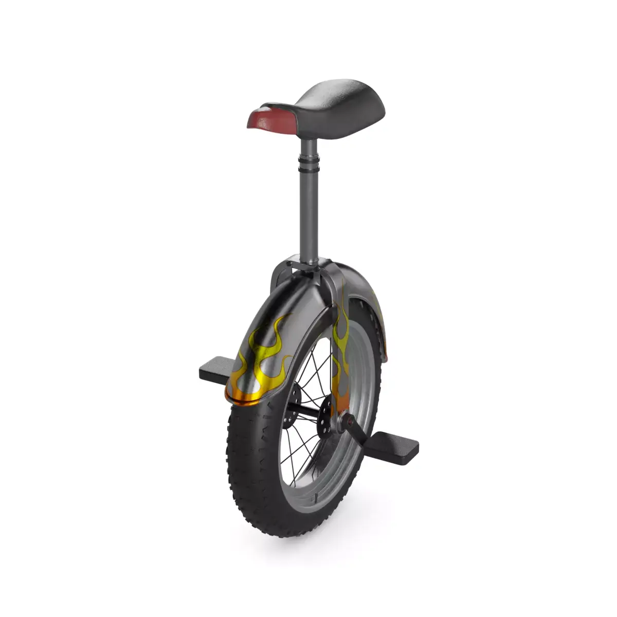 Off road Unicycle 3D model by wandrinsheep