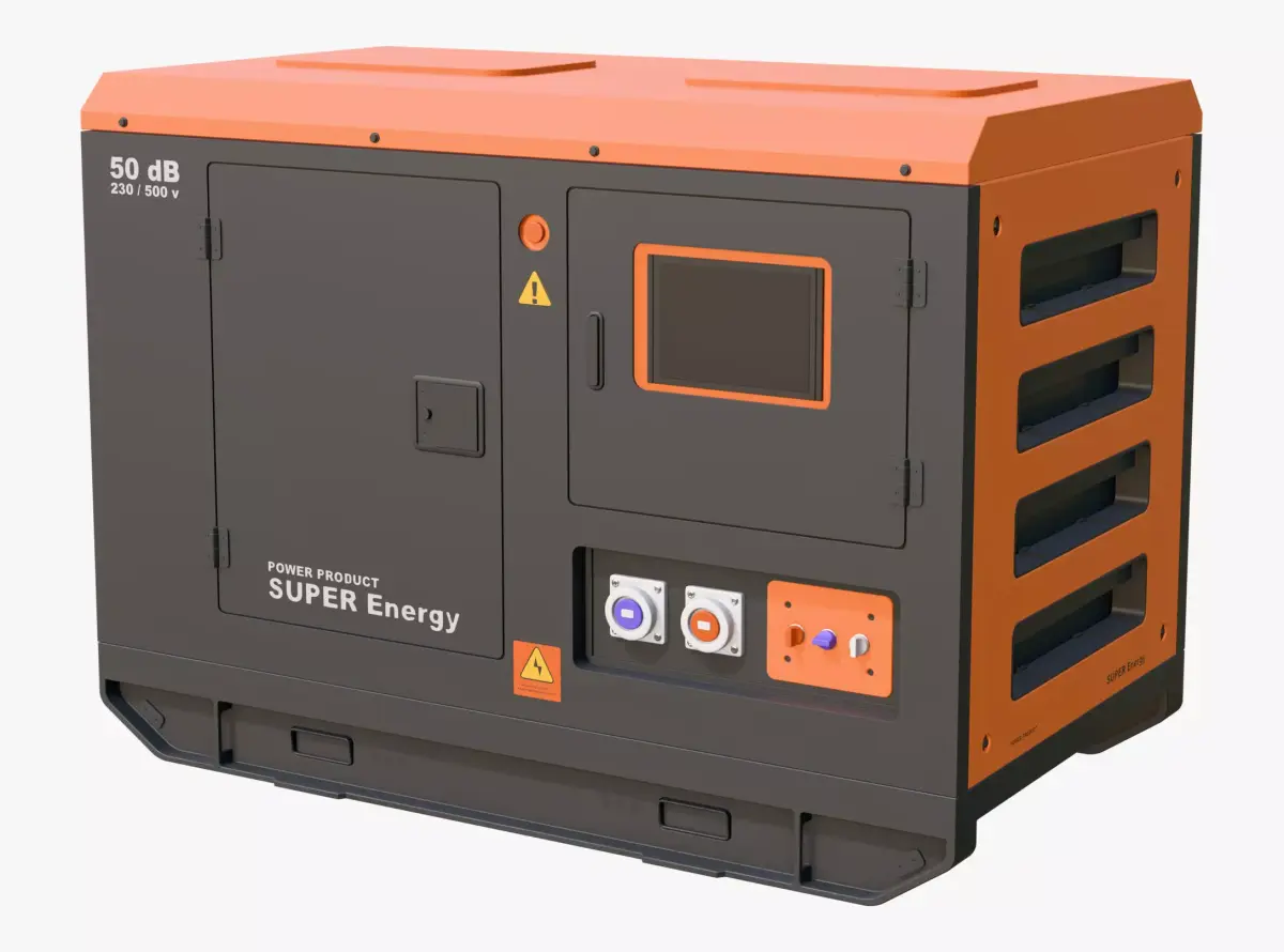 Power Generator S Energy M1 3D model