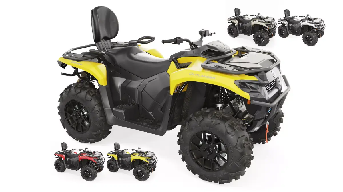 ATV BRP can-am OUTLANDER 700 XT 3D model