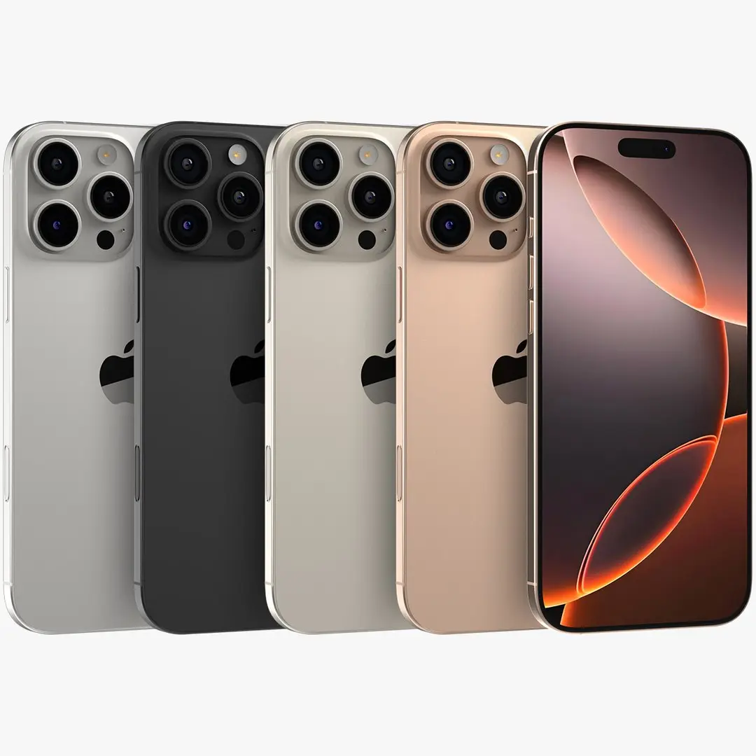Apple iPhone 16 Pro Max 3D model
