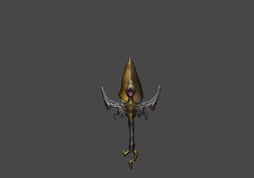 Zeloeman Sword A 67 Low-poly 3D model