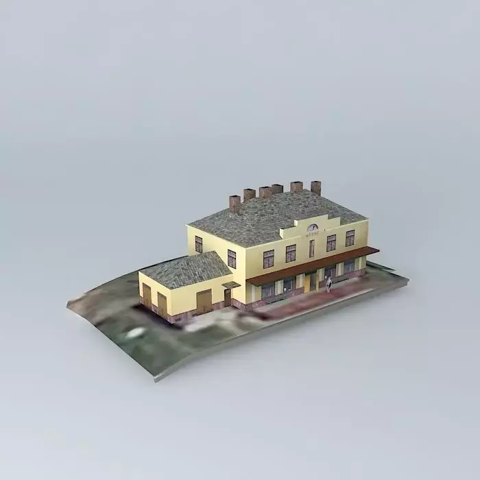 Stopinu novads ACON station Free 3D model
