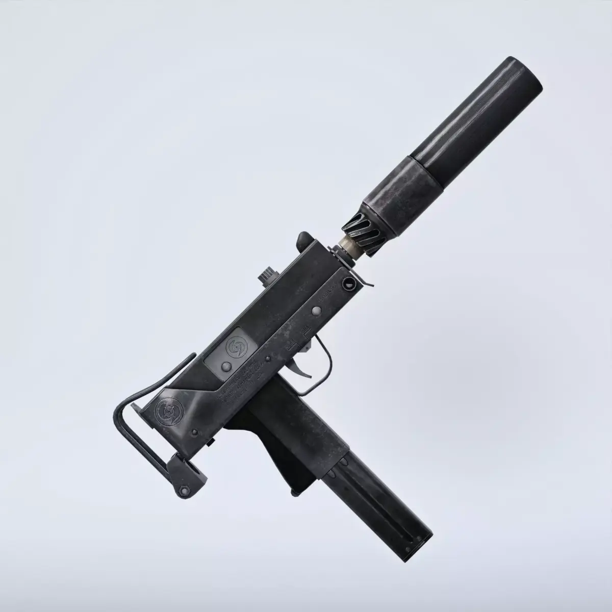 MAC10 SMG Submachine Gun for G8 3D model