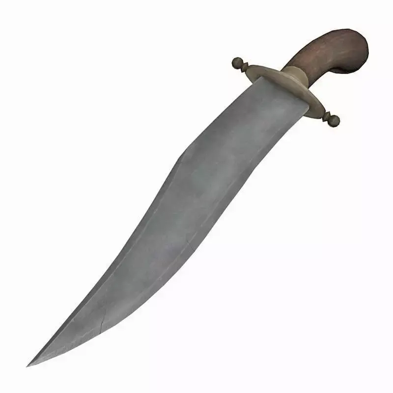 Bowie knife 3D model get