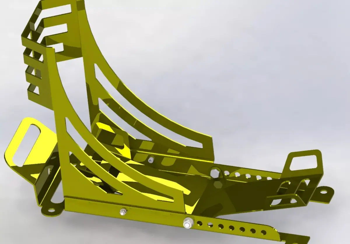motorcycle stabilization stand 3D model