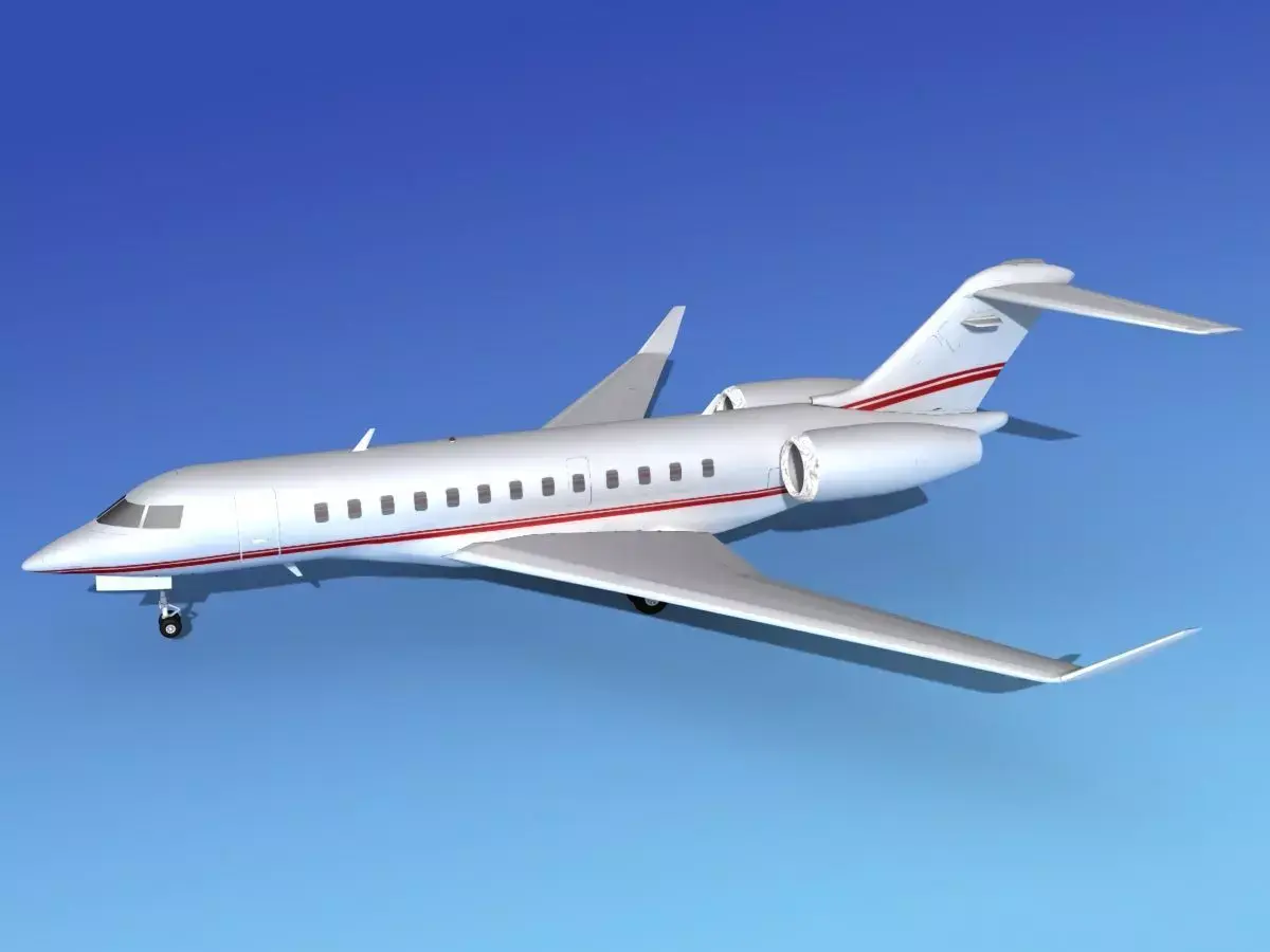 Global Express XRS V02 3D model