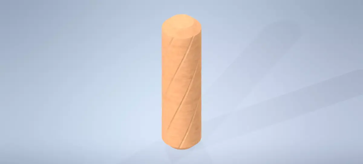 IKEA Wood Dowel 101350 3D model