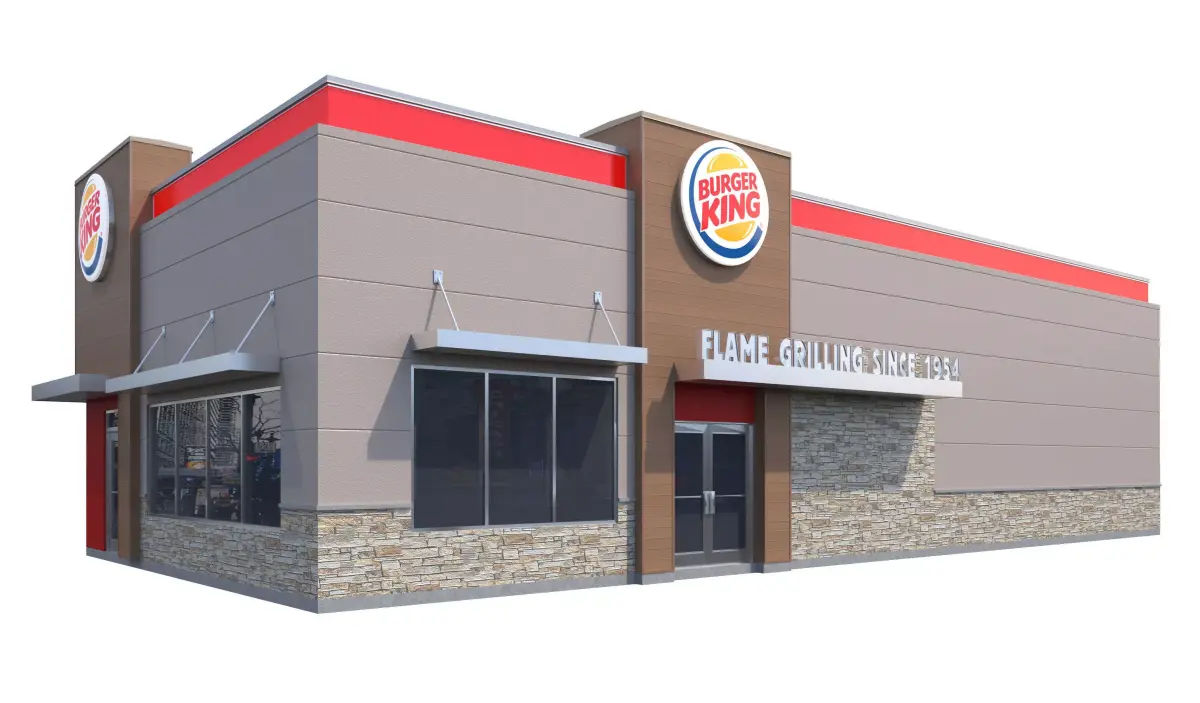 Retail-037 Burger King-002 3D model