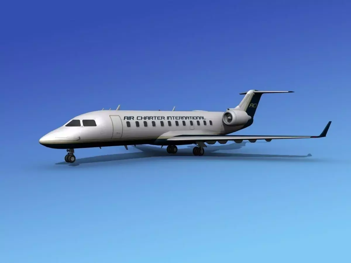 Canadair CRJ200 Air Charter Intl 3D model