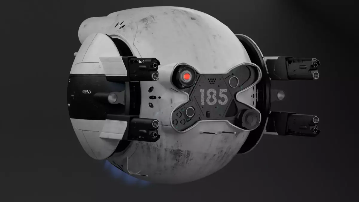 Oblivion Battle Drone 3D model