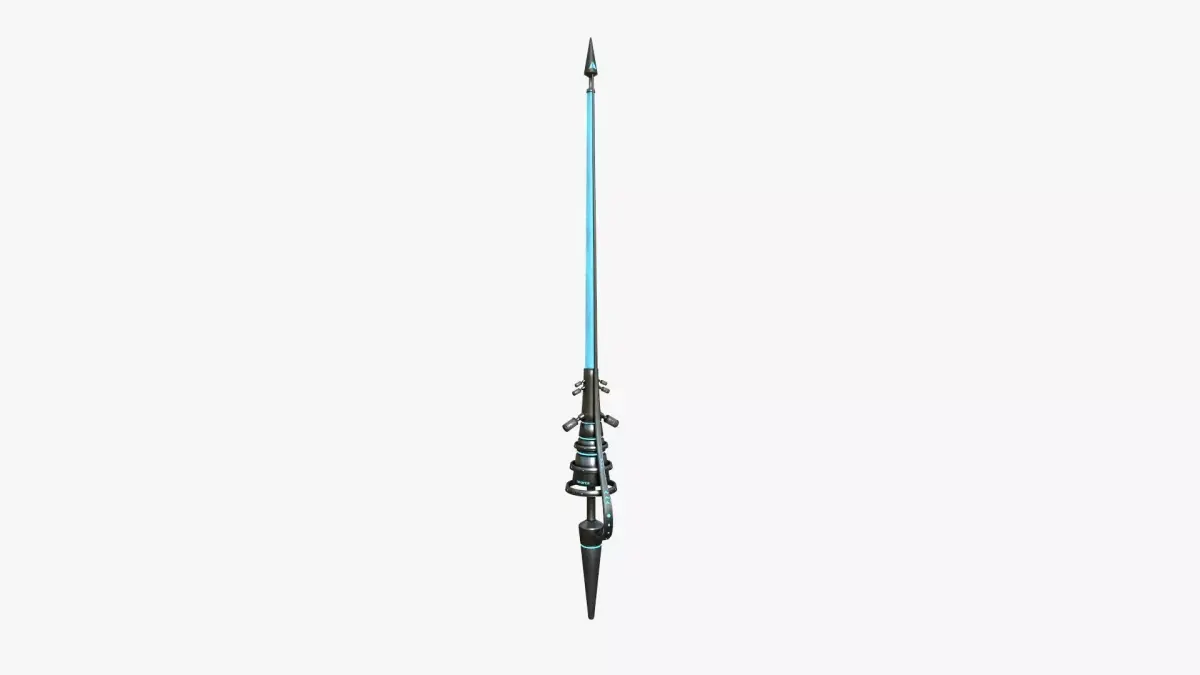 SciFi War Lance A10 Metal - Sci Fi Weapon Design Low-poly 3D model