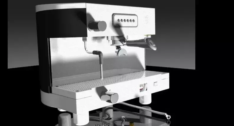 ESPRESSO MACHINE SINGLE GROUP BEZZERA B-SERRY STL 3D model