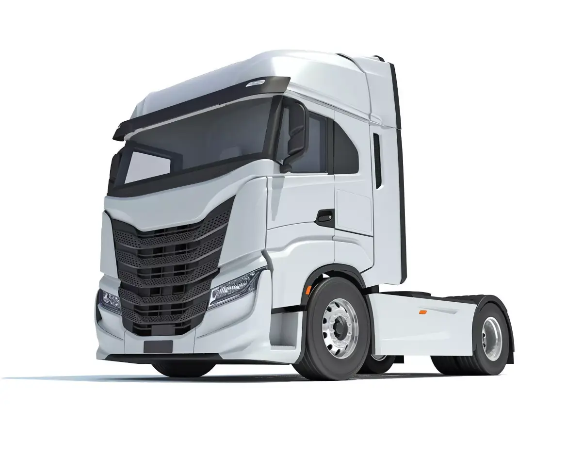 Generic Semi Truck 3D model buy