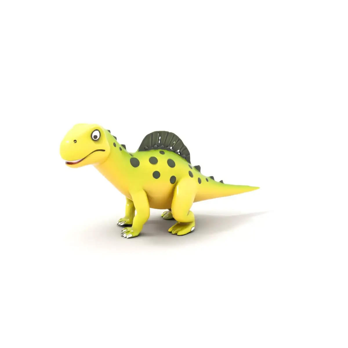 Playful Dinosaur Character model pack Low-poly 3D model purchase