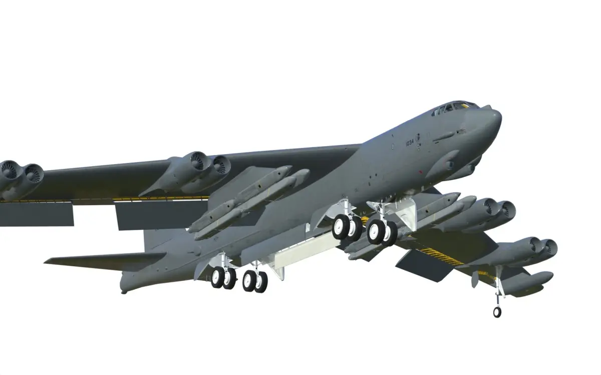 Boeing B-52H Stratofortress 3D model buy