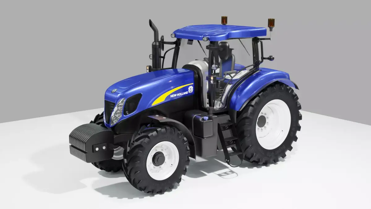 New Holland CNH Tractor T7000 3D model