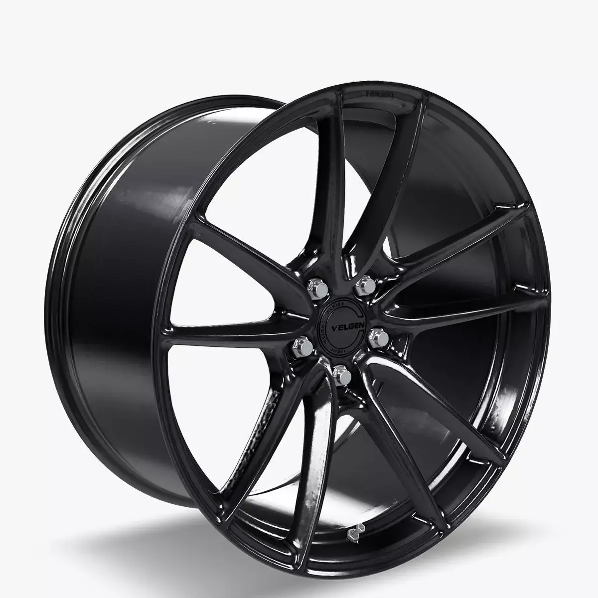 Velgen Wheels Lightweight Series VF5 Wheel Gloss Gunmetal Low-poly 3D model
