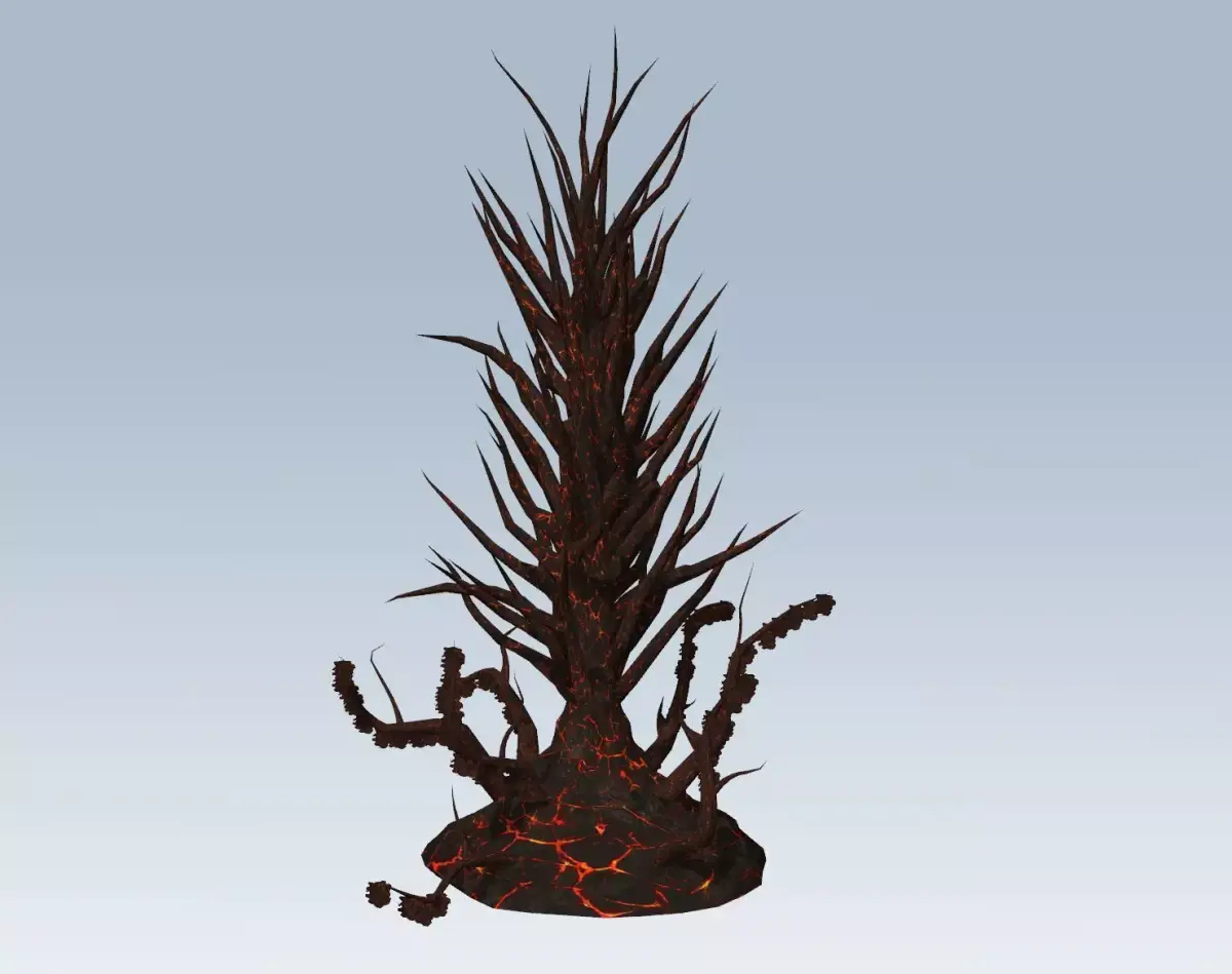 Tree sci-fi  3D model