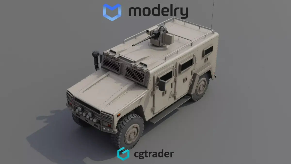 SWAT Vehicle 3D model