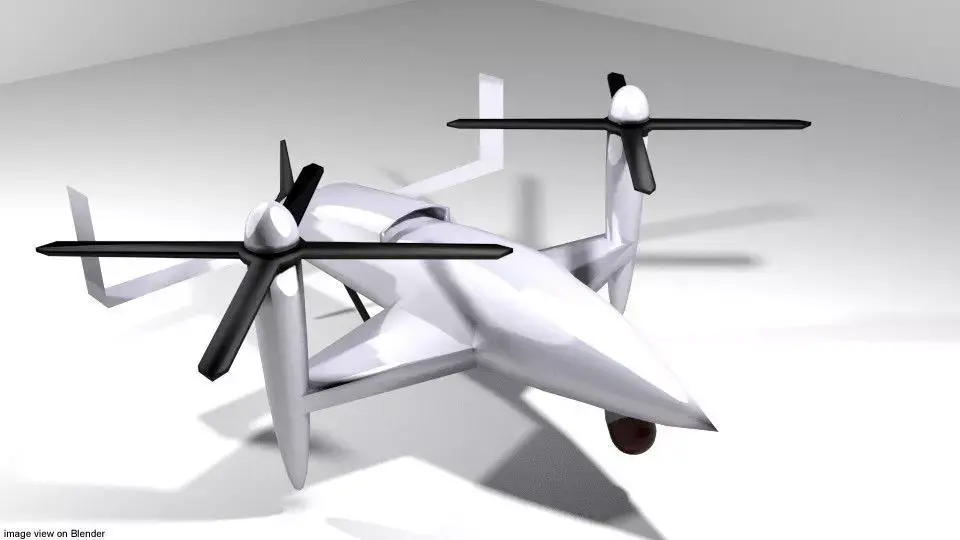 Drone - UAV Eagle Eye 3D model
