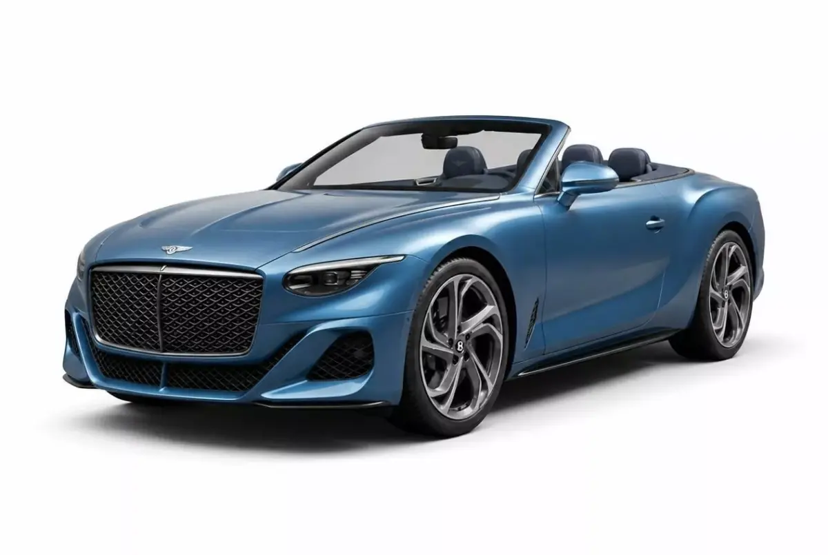 Bentley Mulliner Batur Convertible Highly Detailed  3D model