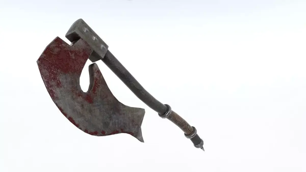 Executor Axe Low-poly 3D model