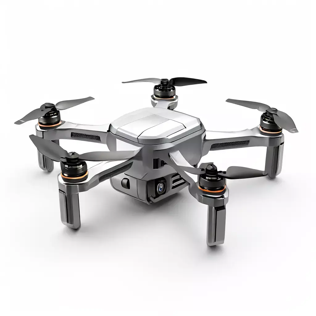 Realistic Quadcopter Drone 3D Model Low-poly 3D model purchase