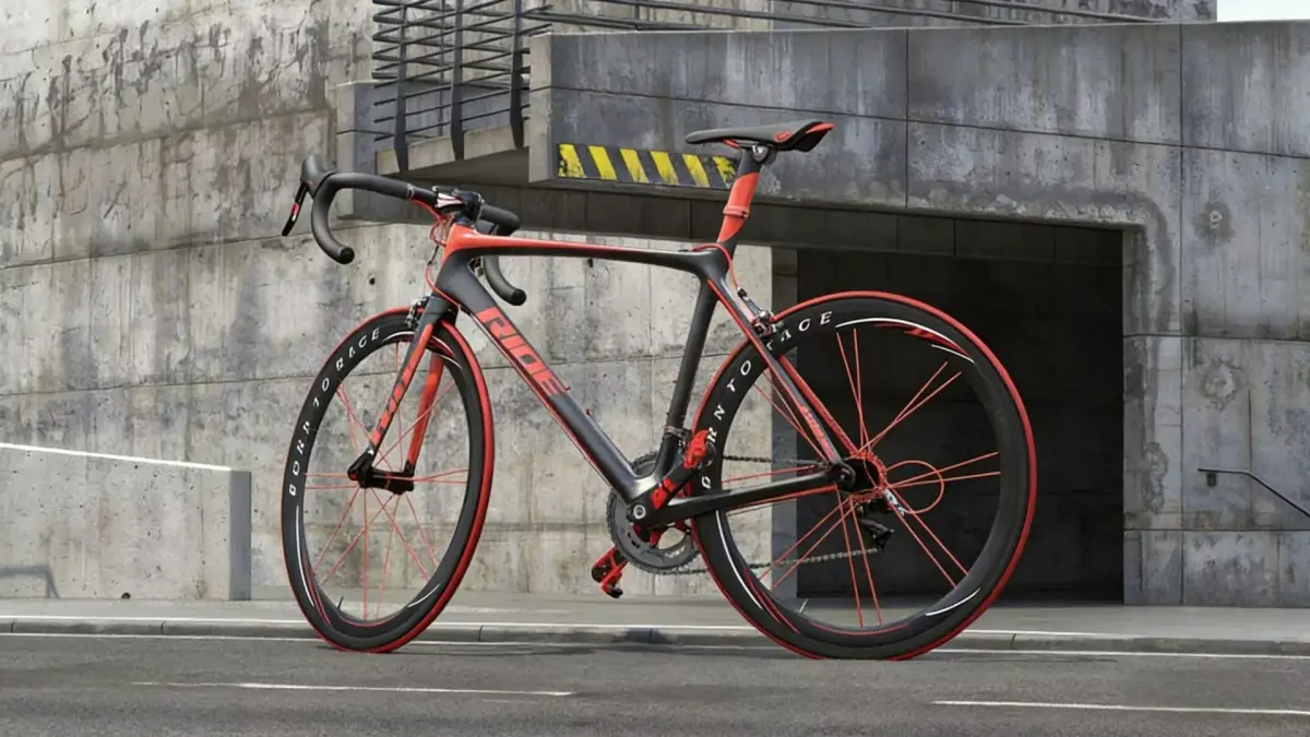  Road Bike 3D model