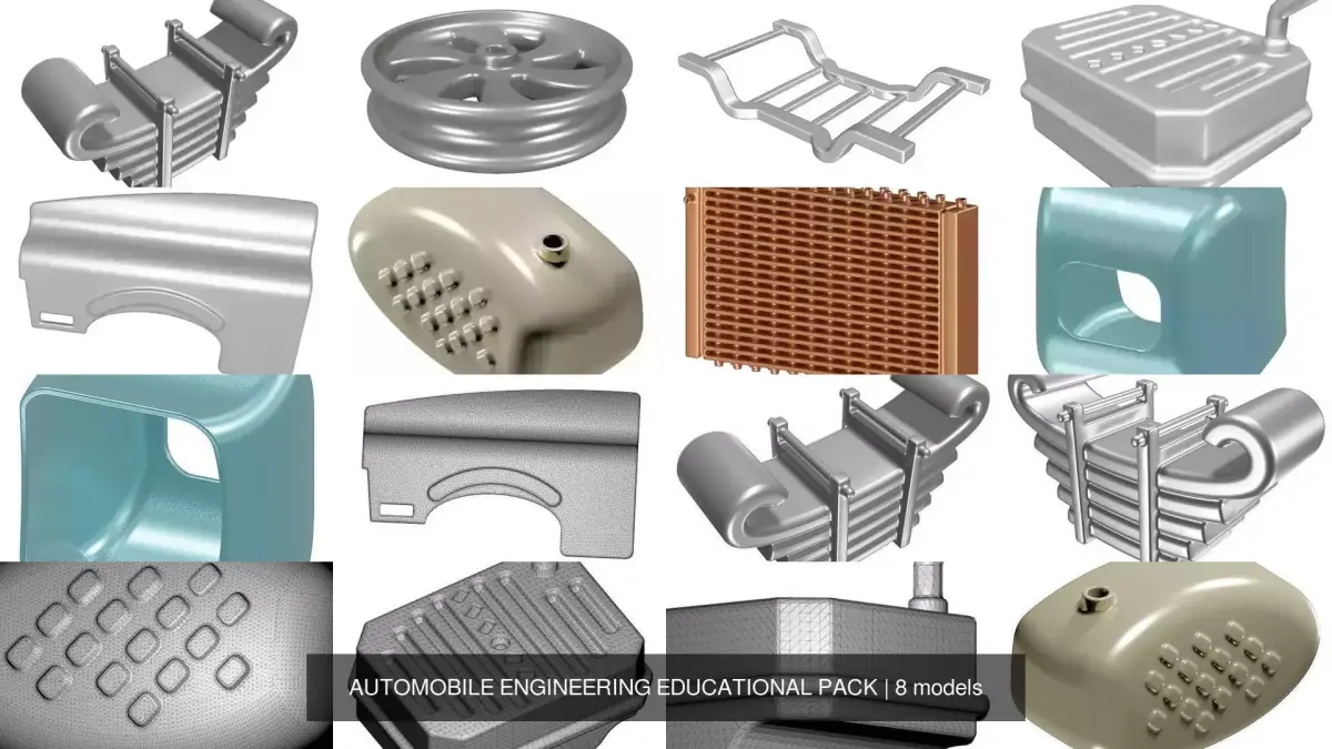 AUTOMOBILE ENGINEERING EDUCATIONAL PACK