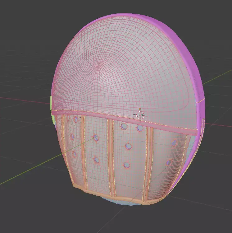 Boxing practice focus pads punch mitts Low-poly 3D model