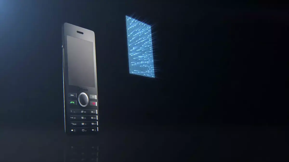 Sirocco Phone 3D Animation - 26s V-Ray Render 3D model