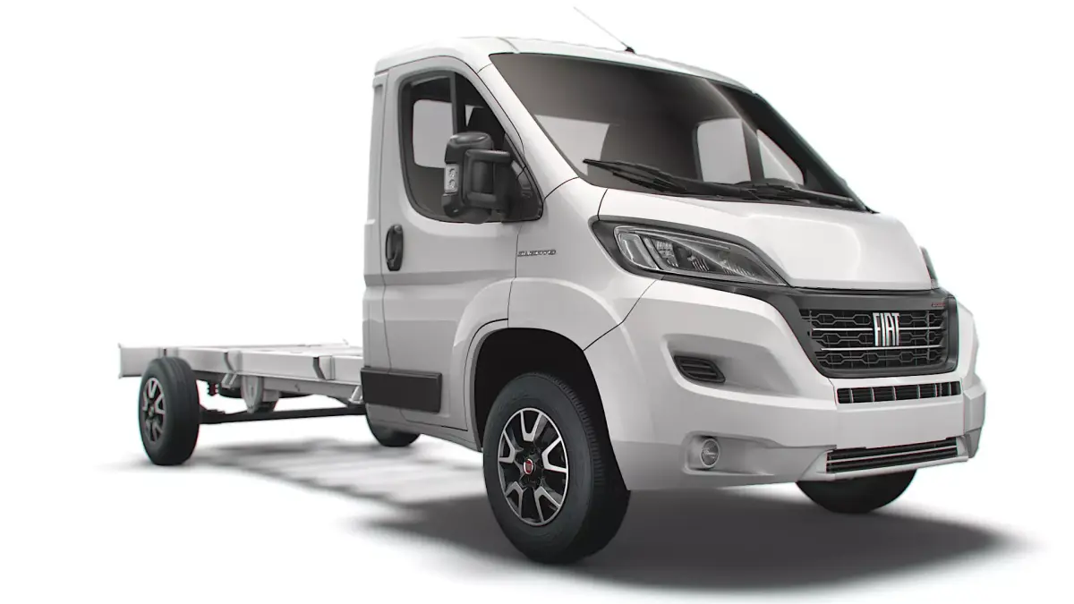 Fiat Ducato Chassis Truck Single Cab 4300WB 2022 3D model