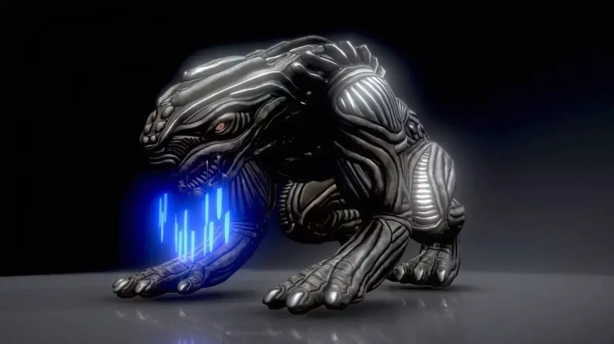Alien Animal - Blender Game Engine Free low-poly 3D model