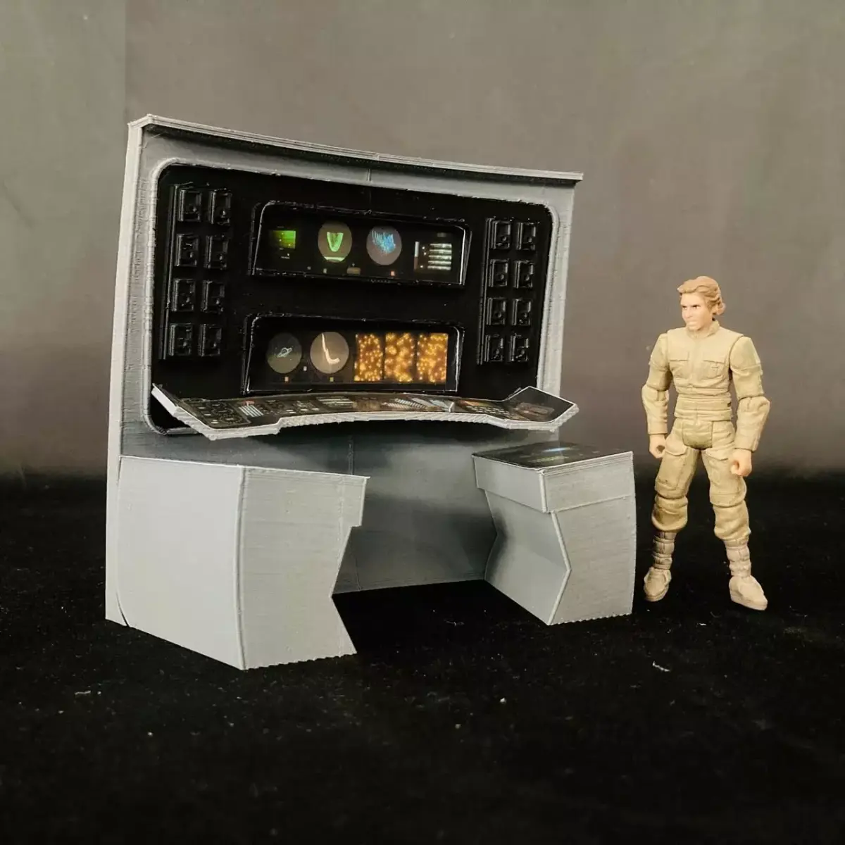 USS Enterprise Bridge Science Station - The Wrath of Khan 3D print model