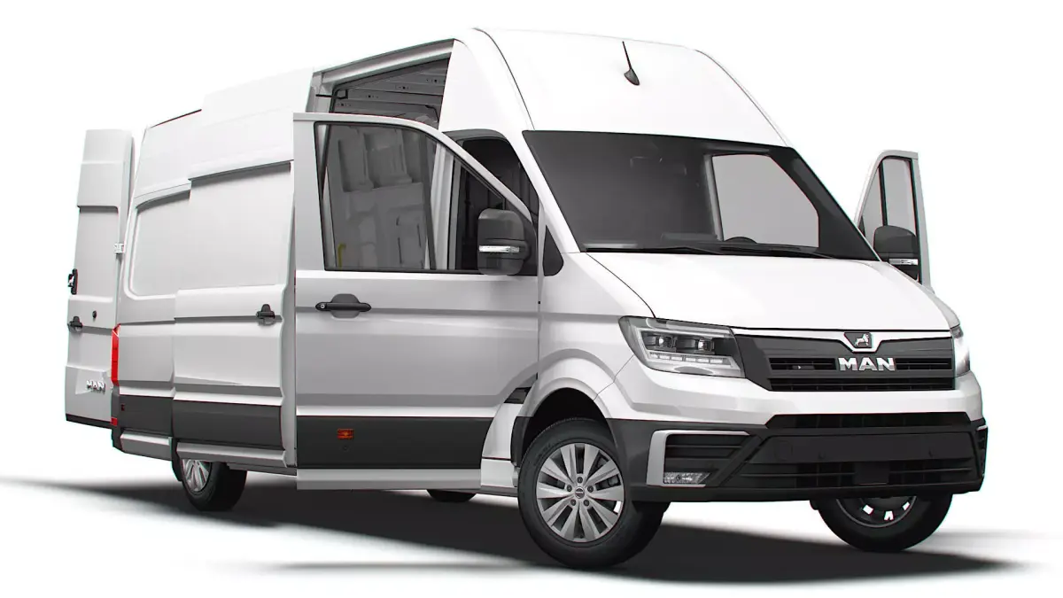 MAN TGE Van LWBM SHR HQInterior 2025 3D model