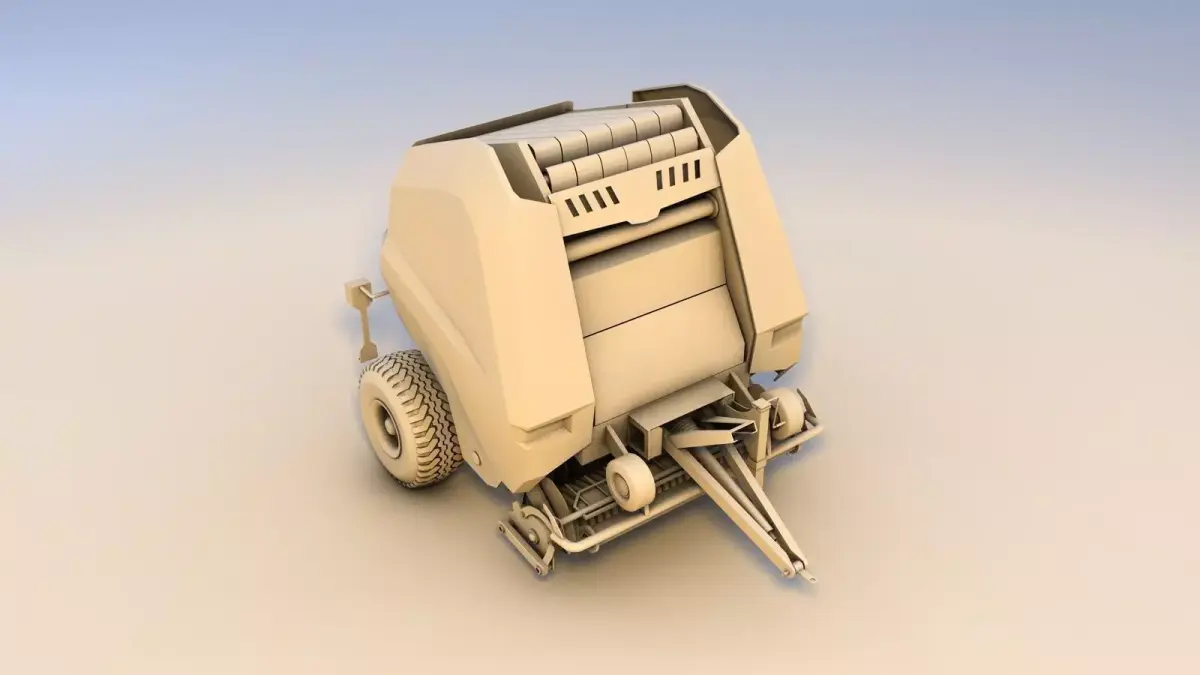 john deere v 461 3D model