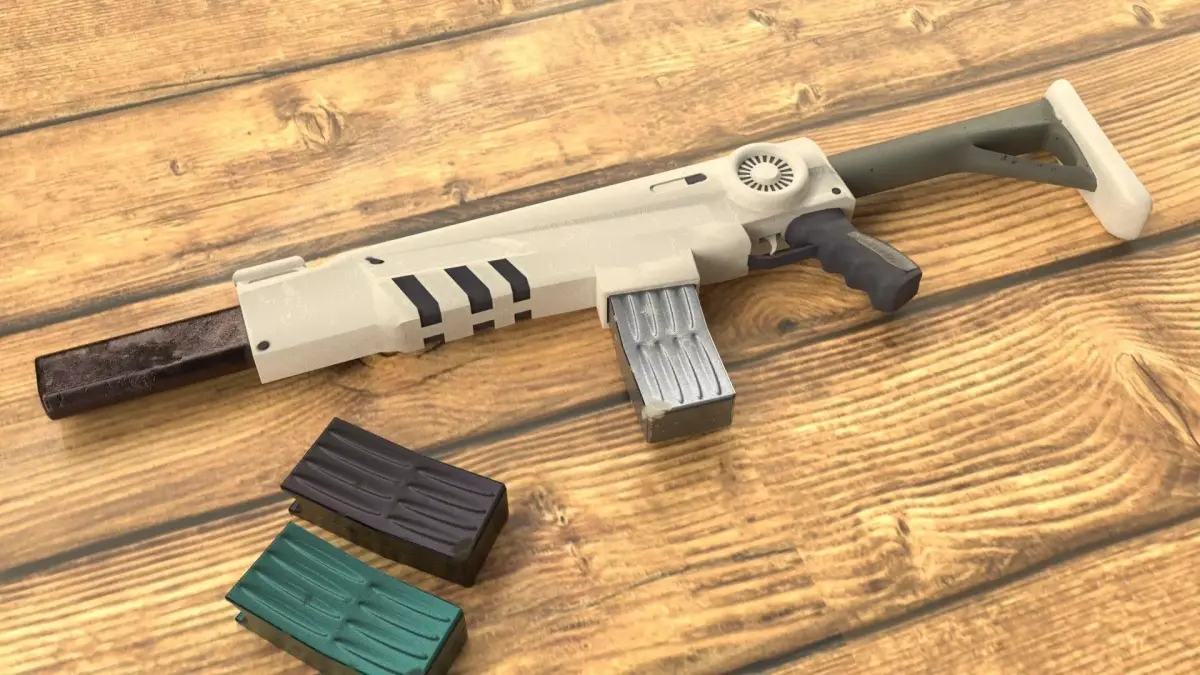 weapon toy gun Free low-poly 3D model
