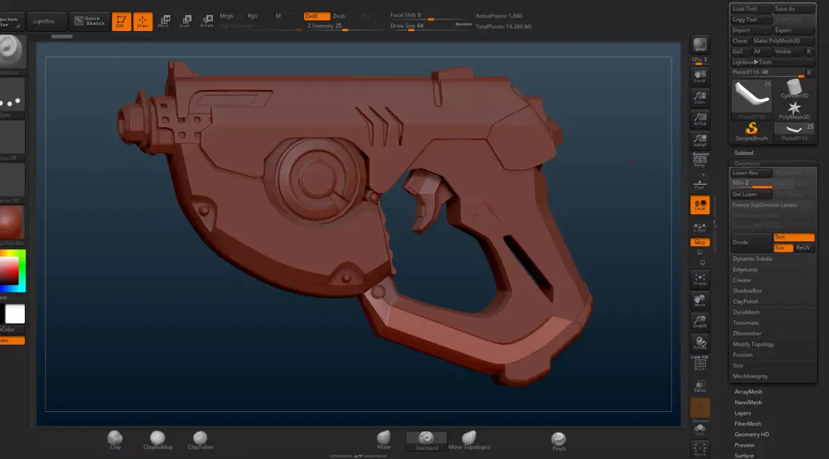 Tracer Gun 3D model