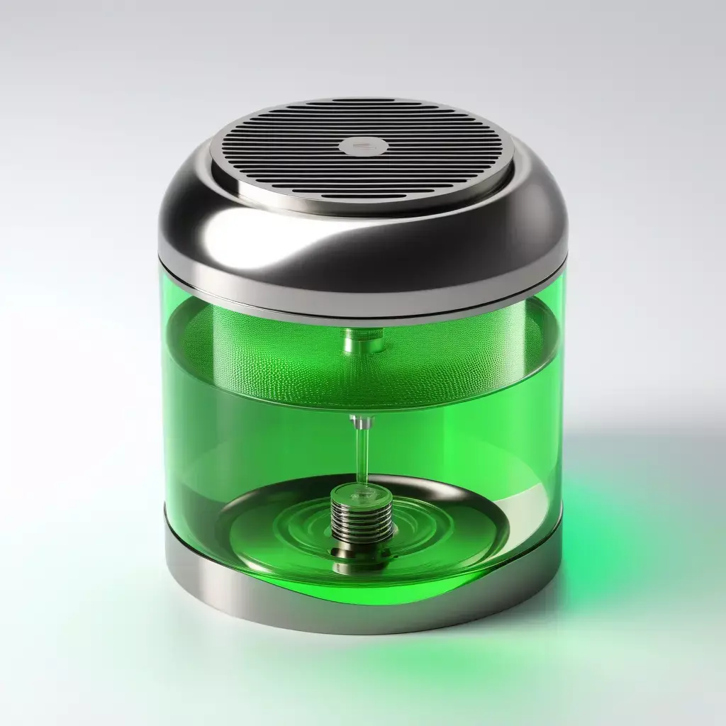 Futuristic Air Purifier Humidifier 3D model